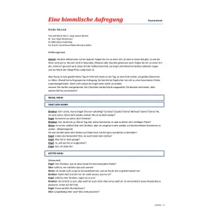 Produktbild des Artikels Eine himmlische Aufregung (Szenentexte) (Noten - Download)