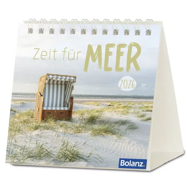 Produktbild des Artikels Zeit für Meer 2026 - Minikalender (Kalender - Spiralbindung)