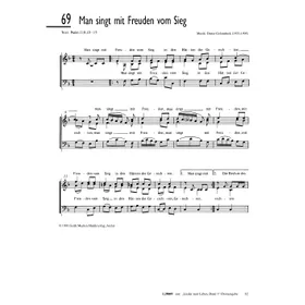 Produktbild des Artikels Man singt mit Freuden vom Sieg (Noten - Download)