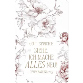 Produktbild des Artikels Jahreslosung 2026 - Kalenderkärtchen Rosen (Kalender)