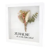 Stimmungsbild zu Bilderrahmen "Zuhause ist, wo die Liebe wohnt"