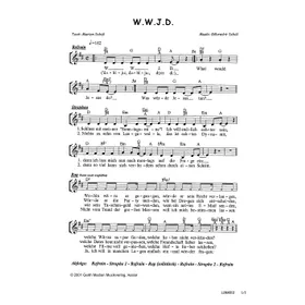 Produktbild des Artikels W.W.J.D. (Noten - Download)