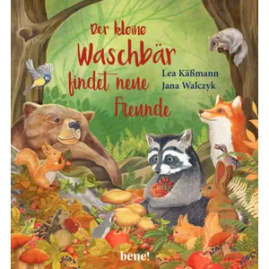 Produktbild des Artikels Der kleine Waschbär findet neue Freunde (Buch - Pappbilderbuch)