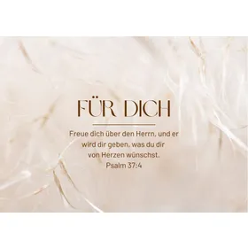Produktbild des Artikels Postkarte "Für Dich" (Schreibwaren)