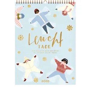 Produktbild des Artikels Leuchttage - Dein Begleiter durch den Advent (Kalender - Spiralbindung)