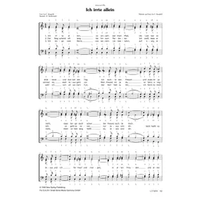 Produktbild des Artikels Ich irrte allein (Noten - Download)