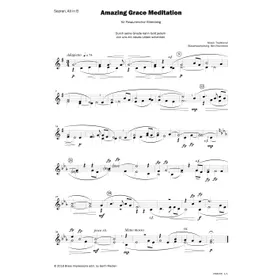 Produktbild des Artikels Amazing Grace Meditation (Noten - Download)