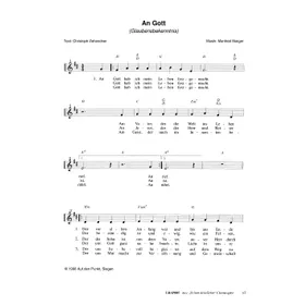 Produktbild des Artikels An Gott (Noten - Download)