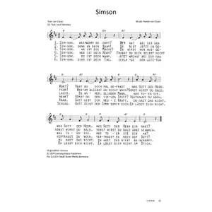Produktbild des Artikels Simson (Noten - Download)