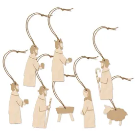 Produktbild des Artikels Baumanhänger-Set Krippe ()