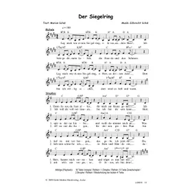 Produktbild des Artikels Der Siegelring (Noten - Download)