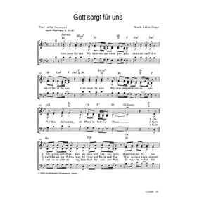 Produktbild des Artikels Gott sorgt für uns (Noten - Download)