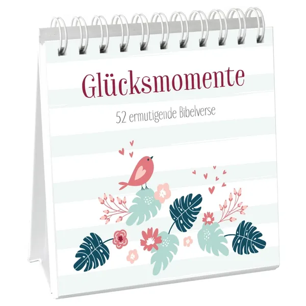 Produktbild des Artikels Glücksmomente - Aufstellbuch (Buch - Spiralbindung)
