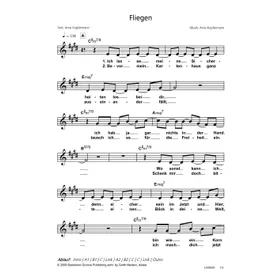Produktbild des Artikels Fliegen (Noten - Download)