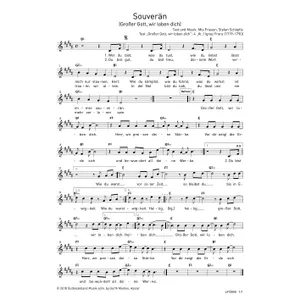 Produktbild des Artikels Souverän (Noten - Download)