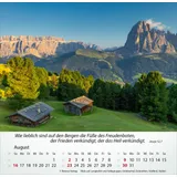 Stimmungsbild zu Berge 2026 - Tischkalender