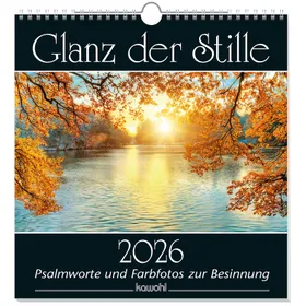 Produktbild des Artikels Glanz der Stille 2026 - Wandkalender (Kalender - Spiralbindung)