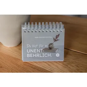 Produktbild des Artikels Du bist für mich unentbehrlich - Aufstellbuch (Buch - Spiralbindung)