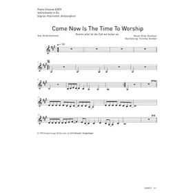 Produktbild des Artikels Komm, jetzt ist die Zeit wir beten an (Noten - Download)