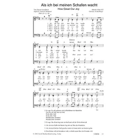 Produktbild des Artikels Als ich bei meinen Schafen wacht (Noten - Download)