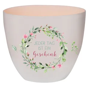 Produktbild des Artikels Windlicht LichterZeit "Jeder Tag ist ein Geschenk" ()