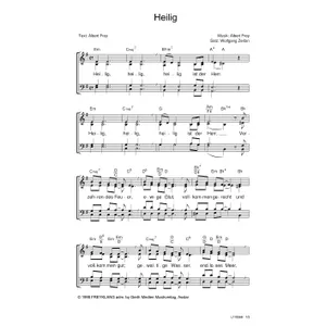 Produktbild des Artikels Heilig (Noten - Download)