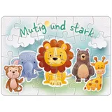 Stimmungsbild zu Mini-Puzzle: Mutig und stark