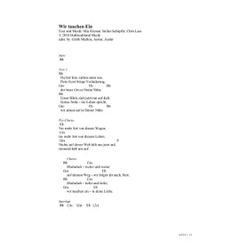 Produktbild des Artikels Wir tauchen ein (Noten - Download)