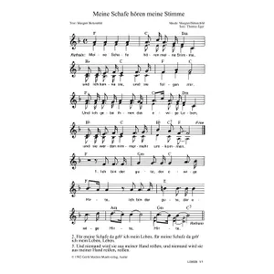 Produktbild des Artikels Meine Schafe hören meine Stimme (Noten - Download)