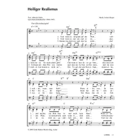 Produktbild des Artikels Heiliger Realismus (Noten - Download)