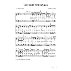 Produktbild des Artikels Die Freude wird kommen (Noten - Download)