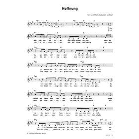 Produktbild des Artikels Hoffnung (Noten - Download)