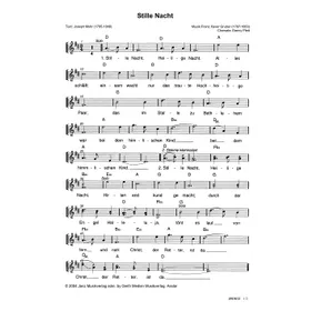Produktbild des Artikels Stille Nacht, heilige Nacht (Noten - Download)
