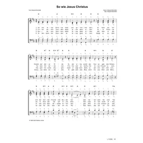 Produktbild des Artikels So wie Jesus Christus (Noten - Download)