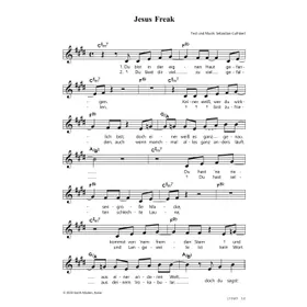Produktbild des Artikels Jesus Freak (Noten - Download)