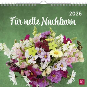 Produktbild des Artikels Für nette Nachbarn 2026 - Wandkalender (Kalender - Spiralbindung)