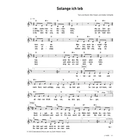 Produktbild des Artikels Solange ich leb (Noten - Download)