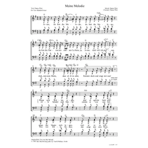 Produktbild des Artikels Meine Melodie (Noten - Download)