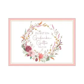 Produktbild des Artikels Postkarte "Gedanke Gottes" (Schreibwaren)