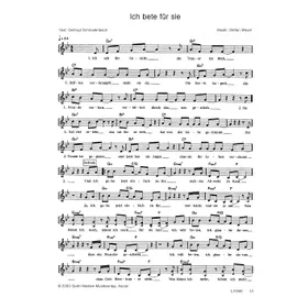 Produktbild des Artikels Ich bete für sie (Noten - Download)