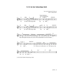 Produktbild des Artikels Er ist der lebendige Gott (Noten - Download)