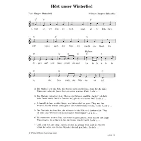 Produktbild des Artikels Hört unser Winterlied (Noten - Download)