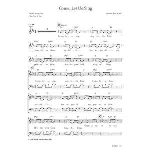 Produktbild des Artikels Come Let Us Sing (Noten - Download)