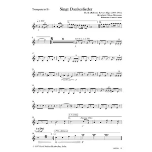 Produktbild des Artikels Singt Dankeslieder (Trompete 1) (Noten - Download)