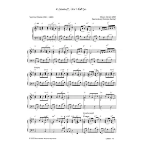 Produktbild des Artikels Kommet ihr Hirten (Noten - Download)