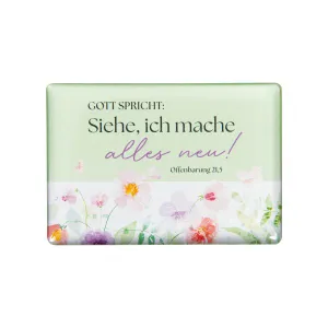 Produktbild des Artikels Magnet "Siehe, ich mache alles neu!" (Schreibwaren)