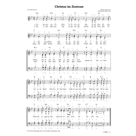 Produktbild des Artikels Christus im Zentrum (Noten - Download)