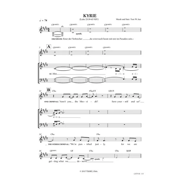 Produktbild des Artikels Kyrie (Noten - Download)