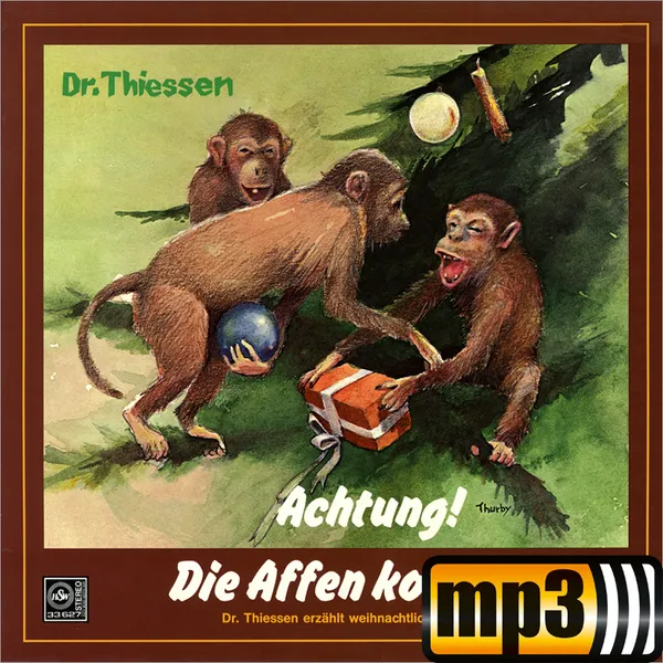 Produktbild des Artikels Dr. Thiessen erzählt: Achtung! Die Affen kommen! (MP3-Hörspiel - Download)