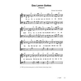 Produktbild des Artikels Das Lamm Gottes (Noten - Download)